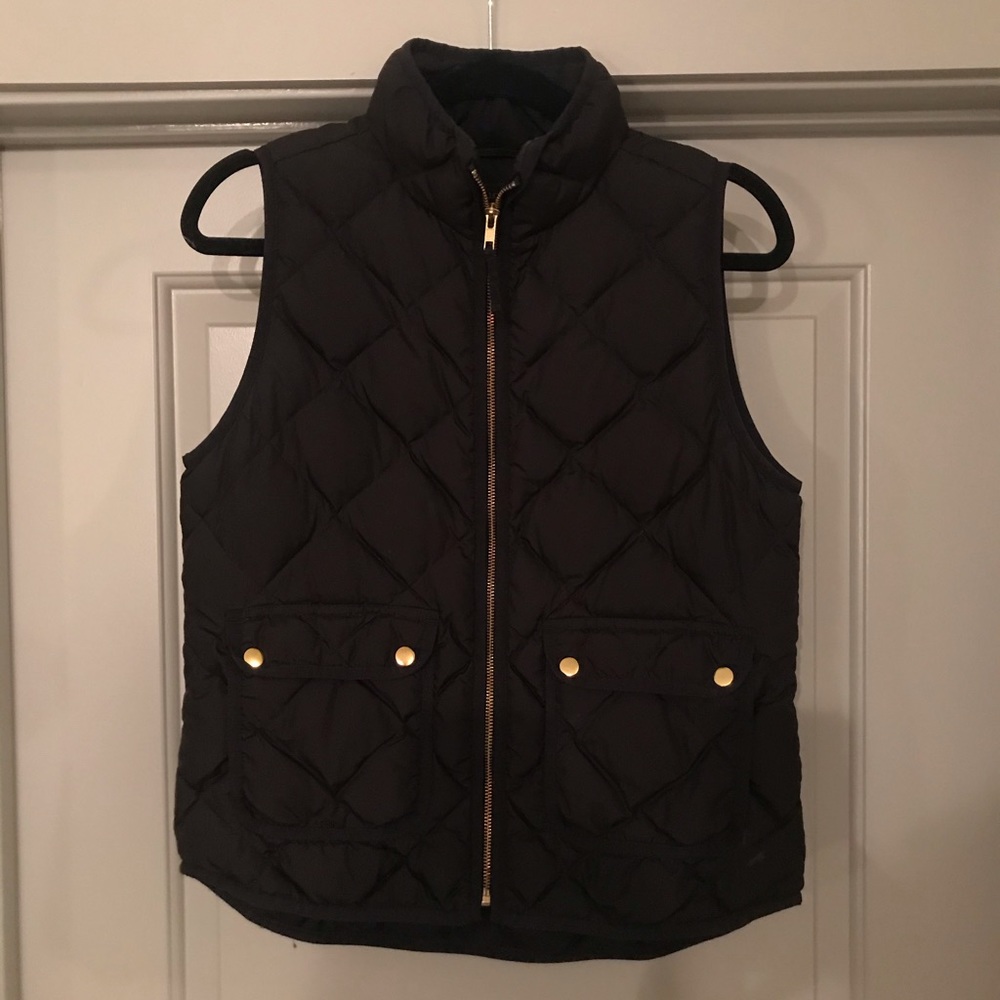 J. Crew Excursion Quilted Puffer Vest